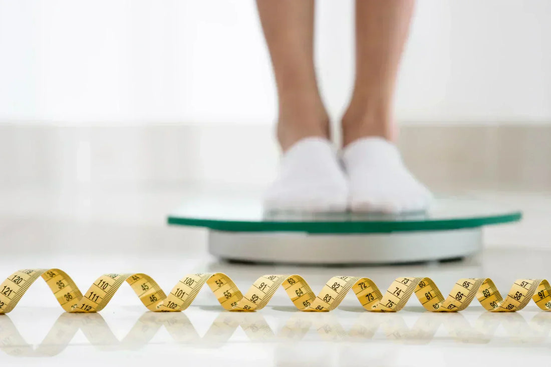 using a weight scale