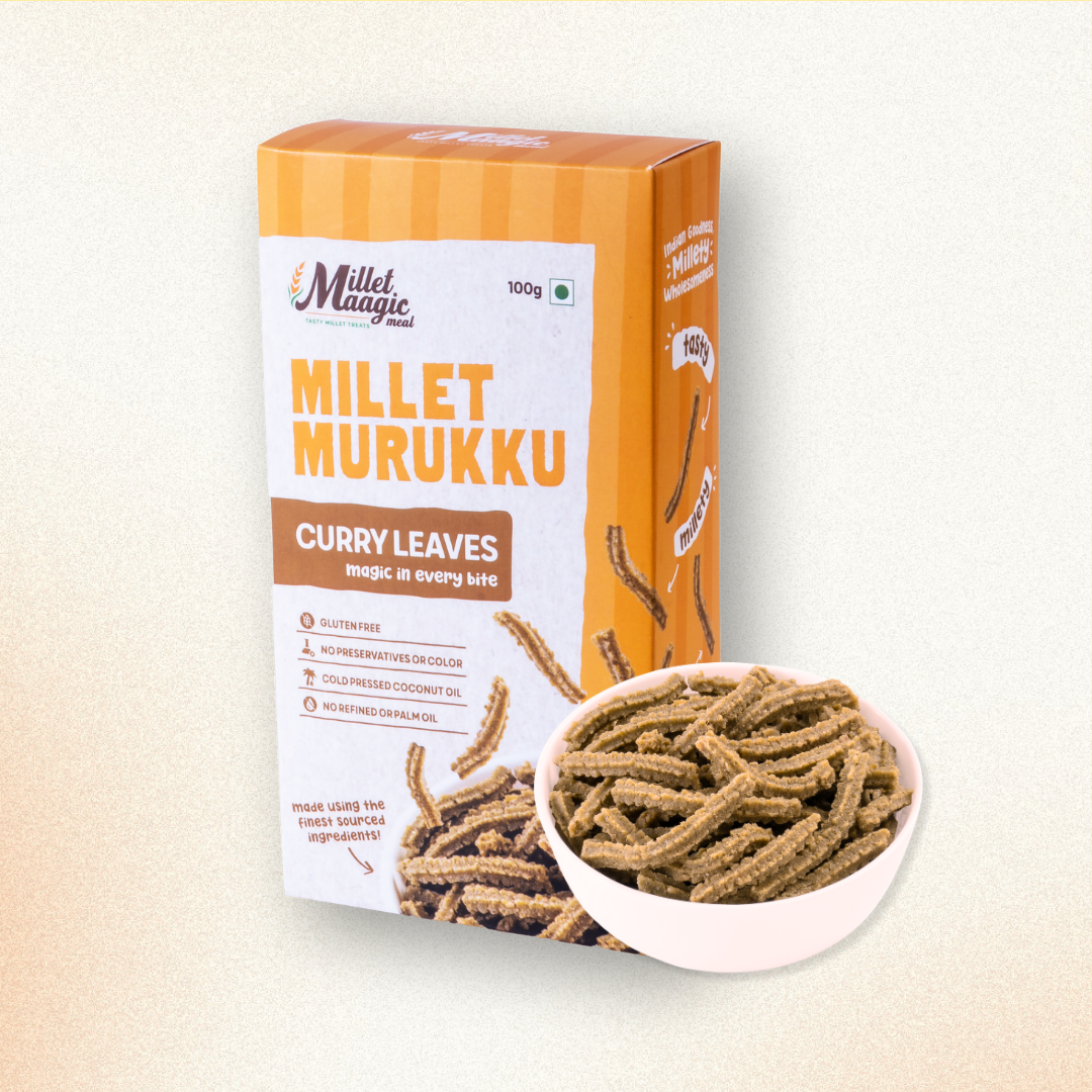 Millet Curry Leaves Murukku 100gms