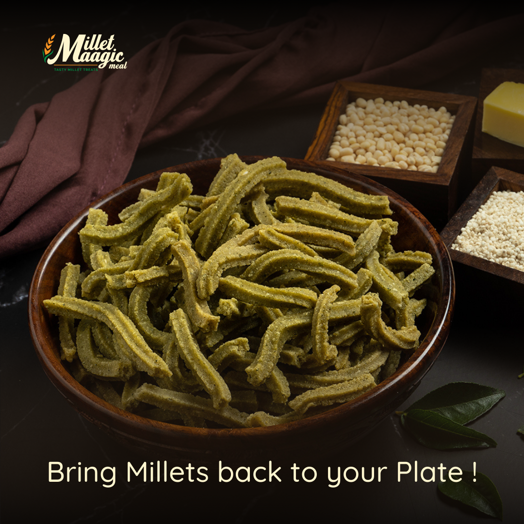 Millet Curry Leaves Murukku 100gms