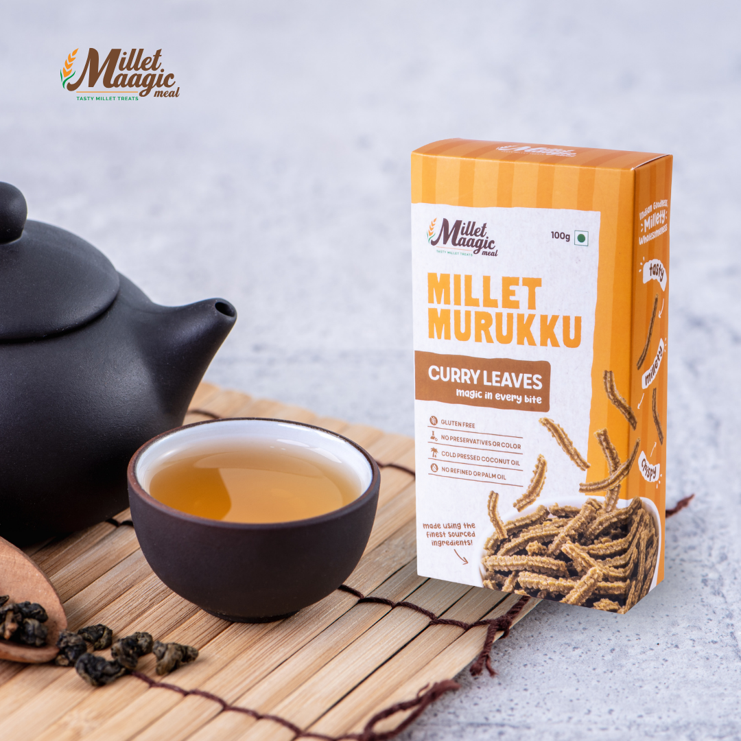 Millet Curry Leaves Murukku 100gms