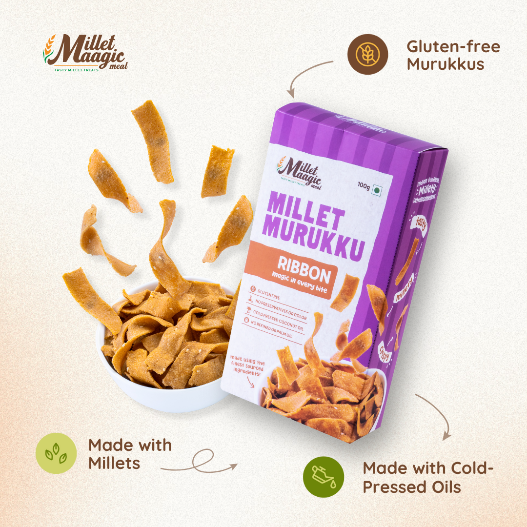 Millet Ribbon Murukku 100gms