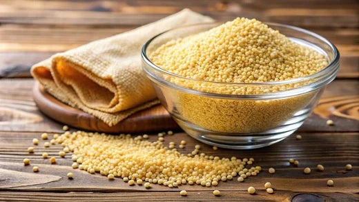 barnyard millet grains in a bowl