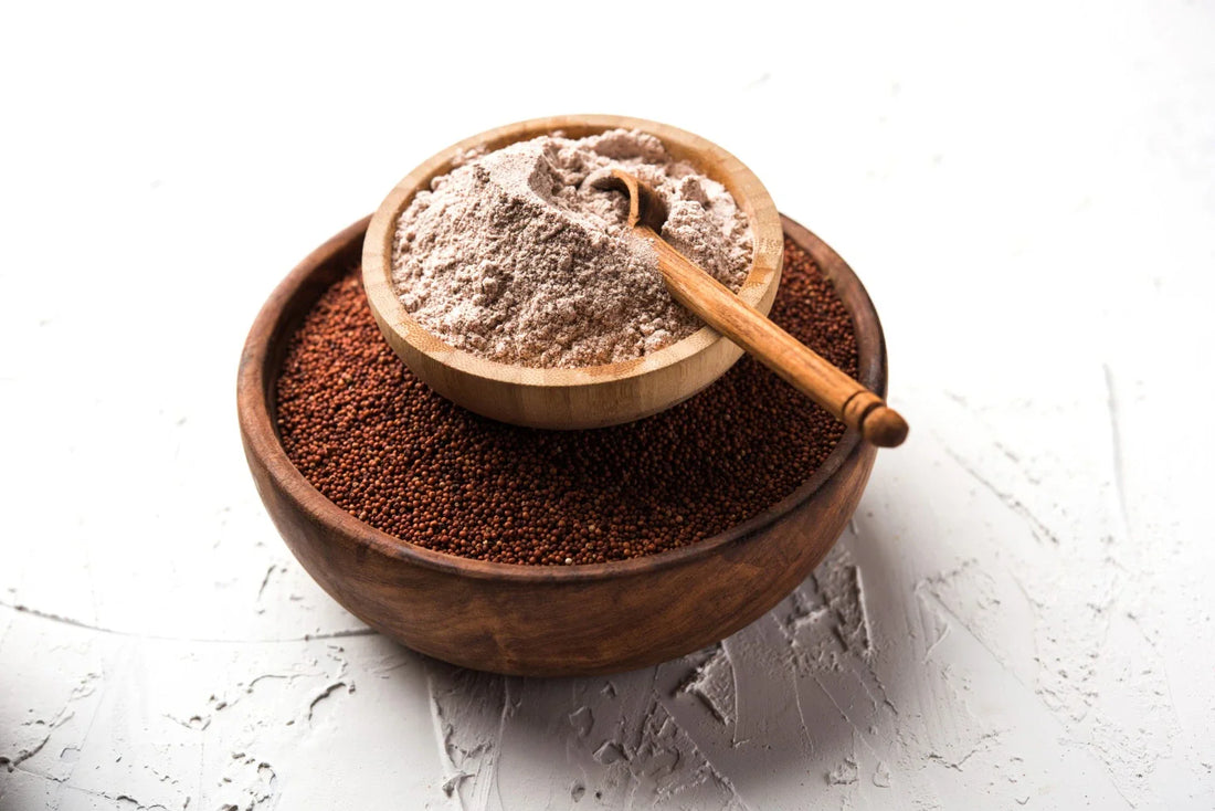 ragi in a container