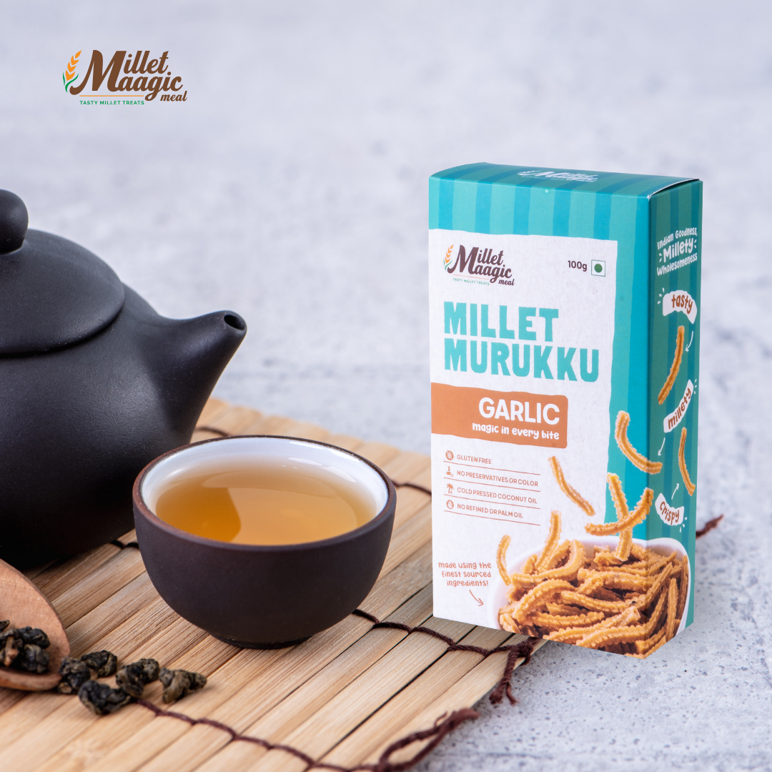 Millet Garlic Murukku 100gms