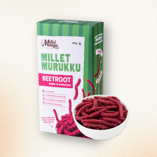 Millet Beetroot Murukku 100gms