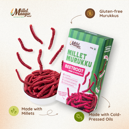 Millet Beetroot Murukku 100gms