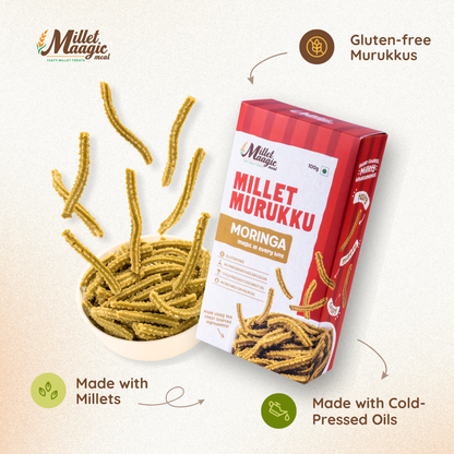 Millet Moringa Murukku 100gms