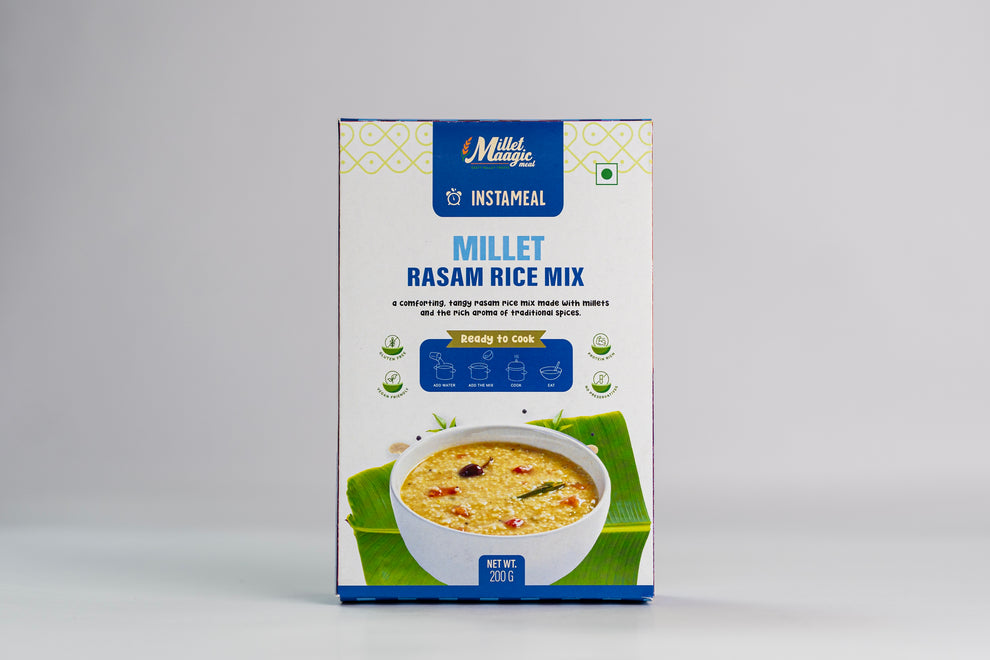 Millet Rasam Rice Mix 200g – Millet Maagic Meal